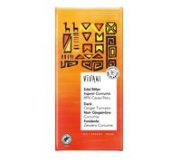 VIVANI ORG 89% DARK GINGER TURMERIC CHOCOLATE 80G-10 Pack