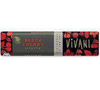 Vivani Organic Black Cherry Dark Chocolate Bars Vegan - Pack of 18