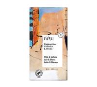 Vivani Organic Cappuccino Chocolate 10x100g Fairtrade Bars