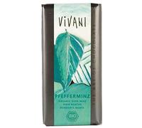 Vivani Organic Chocolate | Dark Choc & Peppermint Filling | 7 x 100g