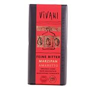 Vivani Organic Chocolate | Dark Marzipan Amaretto | 9 x 100g