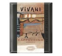 Vivani Organic Chocolate | Milk & White Cappuccino Choc | 1 x 100g