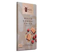 Vivani Organic Chocolate | White Nougat Crisp | 2 x 80g