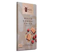 Vivani Organic Chocolate | White Nougat Crisp | 9 x 80g (UK)