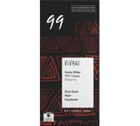 Vivani Fine Dark Panama 99% Cocoa Bar 80 g
