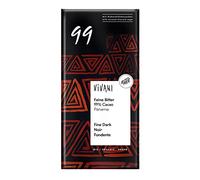 Vivani Organic Dark Cocoa Chocolate 80 g (Pack of 10)