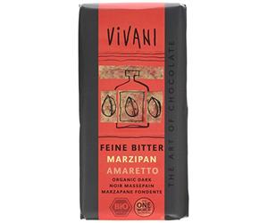 Vivani Organic Dark Marzipan Amaretto, Pack of 5