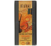 Vivani Organic Dark Orange Chocolate 100 g (Pack of 5)