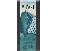 Vivani Organic Peppermint Filled Dark Chocolate 100 g (Pack of 5)