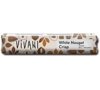 Vivani Organic White Nougat Crisp Bar 35g-18 Pack