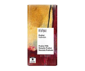Vivani Praline Chocolate Organic 100g - 4 Pack
