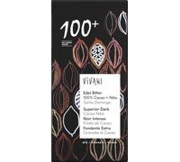 Vivani Dark 100+ Chocolate with Cocoa Nibs Vegan Organic 80g