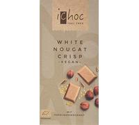 Vivani White Nougat Crisp 80 g (Pack of 10)