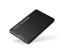 Vivaniir 128GB Digital Voice Recorder Portable, 300 Hours Ultra Long Life USB-C Recording Device with Voice Recognition and Noise Reduction for Meetings, Interviews, Classes