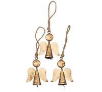 Vivanta Christmas Decorations - Bells for Crafts, Home Decor, Christmas Bell Ornaments, Christmas Bell Decorations, Christmas Bells for Decoration - Vintage, Small Jingle, Witch, and Cow Bells
