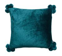 Vivaraise Pillows covers TENDER POMPONS in Blue 45x45 cm