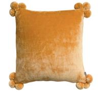 Vivaraise Pillows covers TENDER POMPONS in Yellow 45x45 cm