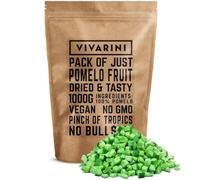 Vivarini Candied Pomelo 1000g - Dehydrated Tropical Exotic Fruit, Dry Diced Chunks