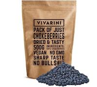 Vivarini Chokeberry 200g | Characteristic, tart flavour | Fit snack | Superfood | Addition to tea, yerba mate, dishes and desserts | Valuable source of nutrients | Dried chokeberry fruit | 0.2kg