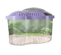 Vivarium Household turtle tank can be carried by hand with a cover sun drying table Turtle Tank(Medium)