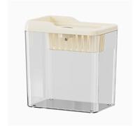 Vivarium Living room turtle feeding box household transparent small office desktop Turtle Tank(White)