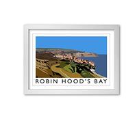 Vivarti Art - Robin Hood's Bay 30x40cm White Frame