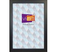 Vivarti Black Ash Picture Frame (30 x 40 cm) Portrait or Landscape Photo Frame with Clear Styrene Sheet & Wall Mounted Hook for Photos, Pictures, Posters, Decor, Certificate Frame
