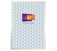 Vivarti Matt White Picture Frame (Poster Size, 61 x 91.5 cm) Portrait or Landscape Photo Frame with Clear Styrene Sheet & Wall Mounted Hook for Photos, Pictures, Posters, Decor, Certificate Frame