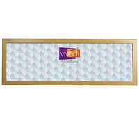 Vivarti Panoramic Thin Oak Finish Picture Photo Frame, 30" x 12"