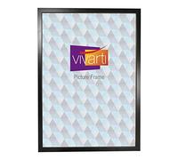 Vivarti Thin Matt Black Box Picture Photo Frame 40 x 50 cm