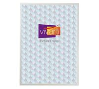 Vivarti Thin Matt White Picture Frame, A1 Size, 59.4 x 84 cm - A1 Frame - Photo Frame - 59.4x84 Frame White with Clear Styrene Sheet & Wall Mounted Hook - 59.4x84cm