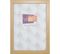 Vivarti Thin Oak Box Picture Photo Frame A4 Size 21 x 29.7cm