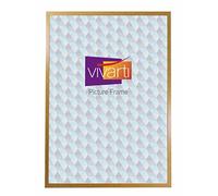 Vivarti Thin Oak Finish Picture Frame, 50 x 70 cm - 50 x 70cm Frame - Photo Frame - 50x70 Frame Oak with Clear Styrene Sheet & Wall Mounted Hook - 50 x 70 cm