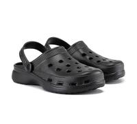 VIVASHOES Women’s Classic Clogs - Lightweight Waterproof Slip-On Shoes with Breathable Design & Strap - Comfortable Everyday Garden, Beach & Home Footwear - True to Size Good for Wide Fit - Black 6