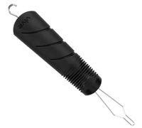Vive Button Hook - Zipper Pull Helper - Dressing Aid Assist Device Tool for Arthritis, Independent Living - Wide Handle Grip - Shirt, Dress Clothes, Pant, Coat Snap Buttoner - Dexterity Gripper Puller