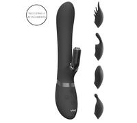 Vive Chou - 4-in-1 Clitoral Vibrator with Flexible Arm (Black)