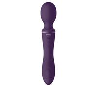 Vive Enora Double Ended Rechargeable Wand Purple