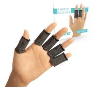 Vive Finger Splints For Broken Finger (30 Pack) - Thumb Protectors Support Brace For Gaming, Guitar Players - For Arthritis, Wounds, Sport Injury & Joint Pain - Fabric Guard For Pinky & Index
