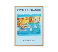 Vive La France 50x70 Poster
