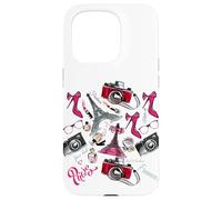 Vive La France - I Love Paris Fashion Style Graphic Design Case for iPhone 15 Pro