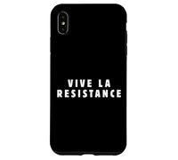 Vive La Resistance French Revolution Quote Case for iPhone XS Max