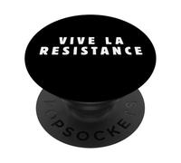 Vive La Resistance French Revolution Quote PopSockets Adhesive PopGrip
