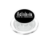 Vive La Resistance Protest Sign,Resist Cat Paw Womens Rights PopSockets PopGrip for MagSafe