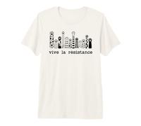 Vive La Resistance Protest Sign,Resist Cat Paw Womens Rights Premium T-Shirt