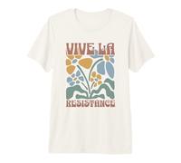 Vive La Resistance Subtle Liberal Protest Premium T-Shirt