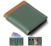 Vive London RFID Blocking Genuine Leather Wallets for Men - Handmade Slim Bifold Mens Wallet with 7 Card Holder, 1 Cash Slot & Magnetic Coin Pocket - Minimalist Wallets for Men UK with Elite Gift Box
