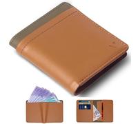 Vive London RFID Blocking Genuine Leather Wallets for Men - Handmade Slim Bifold Mens Wallet with 7 Card Holder, 1 Cash Slot & Magnetic Coin Pocket - Minimalist Wallets for Men UK with Elite Gift Box