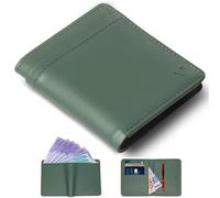 Vive London RFID Blocking Genuine Leather Wallets for Men - Handmade Slim Bifold Mens Wallet with 7 Card Holder, 1 Cash Slot & Magnetic Coin Pocket - Minimalist Wallets for Men UK with Elite Gift Box