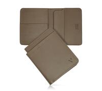 Vive London RFID Blocking Genuine Leather Wallets for Men - Handmade Slim Bifold Mens Wallet with 7 Card Holder, 1 Cash Slot & Magnetic Coin Pocket - Minimalist Wallets for Men UK with Elite Gift Box