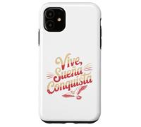Vive Sueña Conquista Spanish Motivational Quote Design Case for iPhone 11
